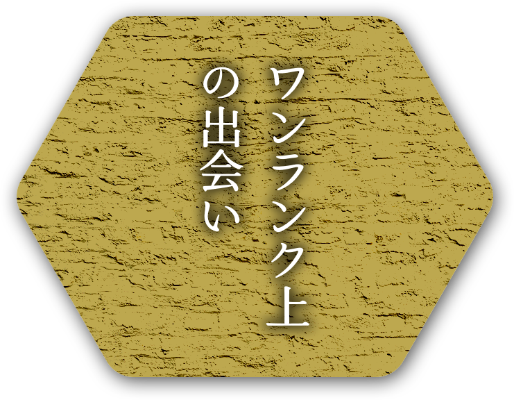 ワンランク上の出会い